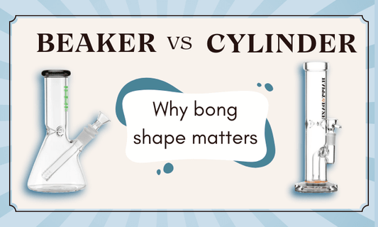 Beaker vs Straight Tube Bongs: Why Bong Shape Matters - HEMPER