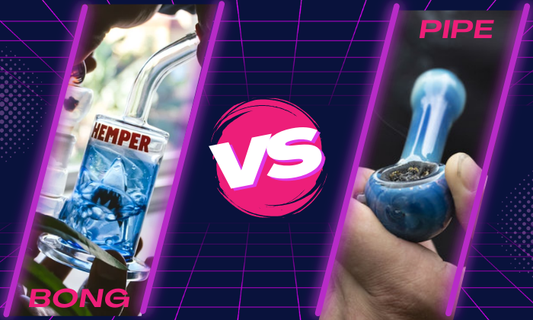 Bong vs Pipe: Which is Better? - HEMPER