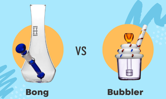 Bongs vs Bubblers: What's the Difference and Which is Better? - HEMPER