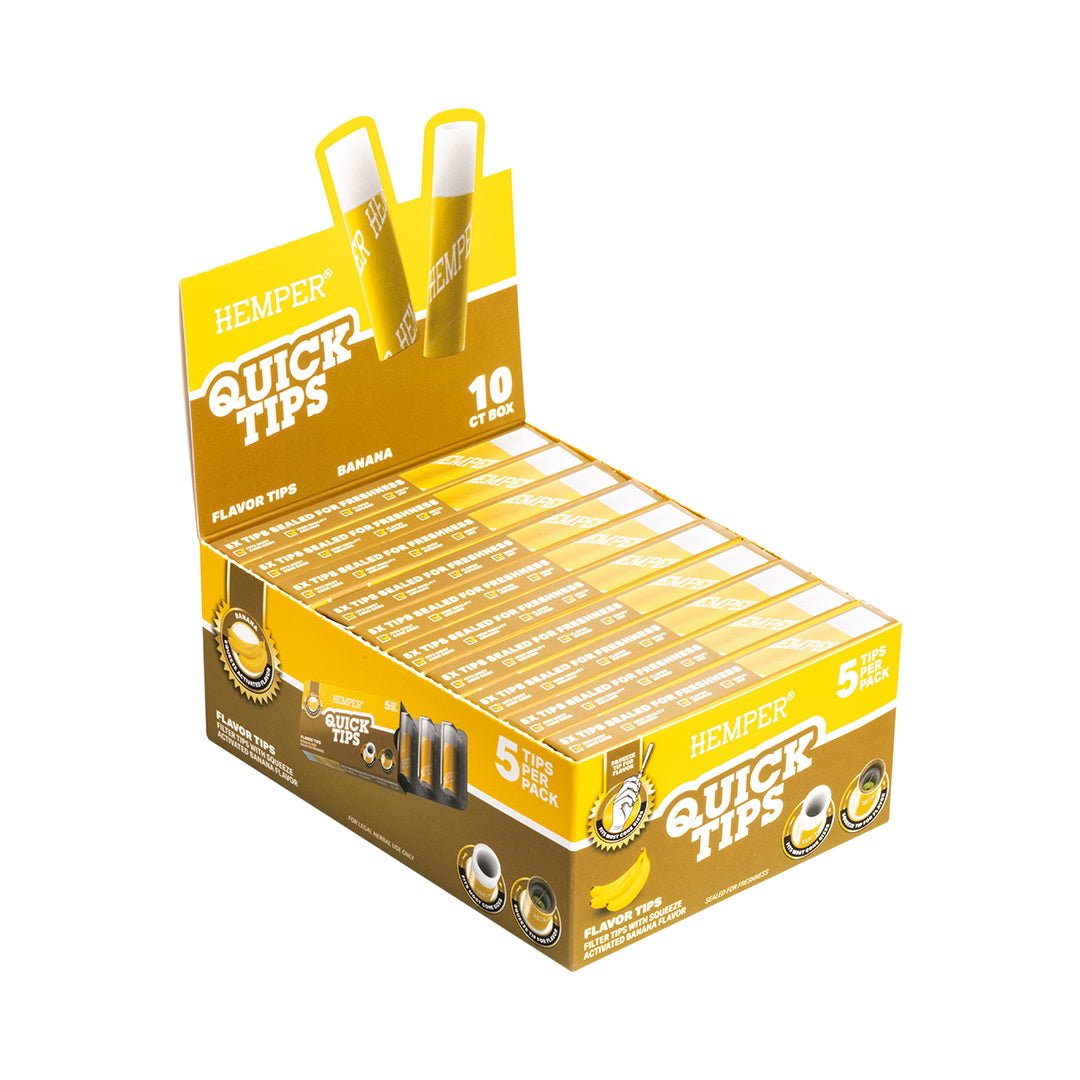 Quick Tips - Flavored Rolling Filters (5 Pack) - HEMPER -