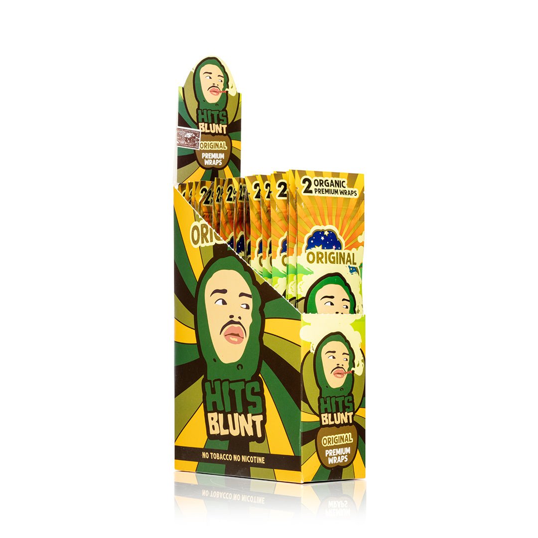 Hits Blunt Hemp Wraps - 2 - Pack - HEMPER -