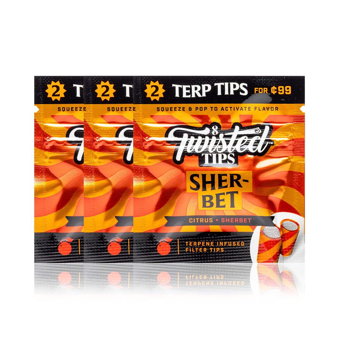 Twisted Hemp - Terpene Infused Filter Tips - HEMPER -