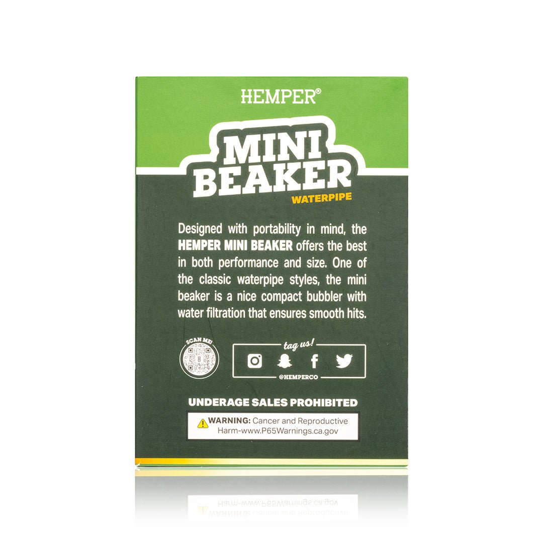 Mini Beaker Bong - HEMPER -