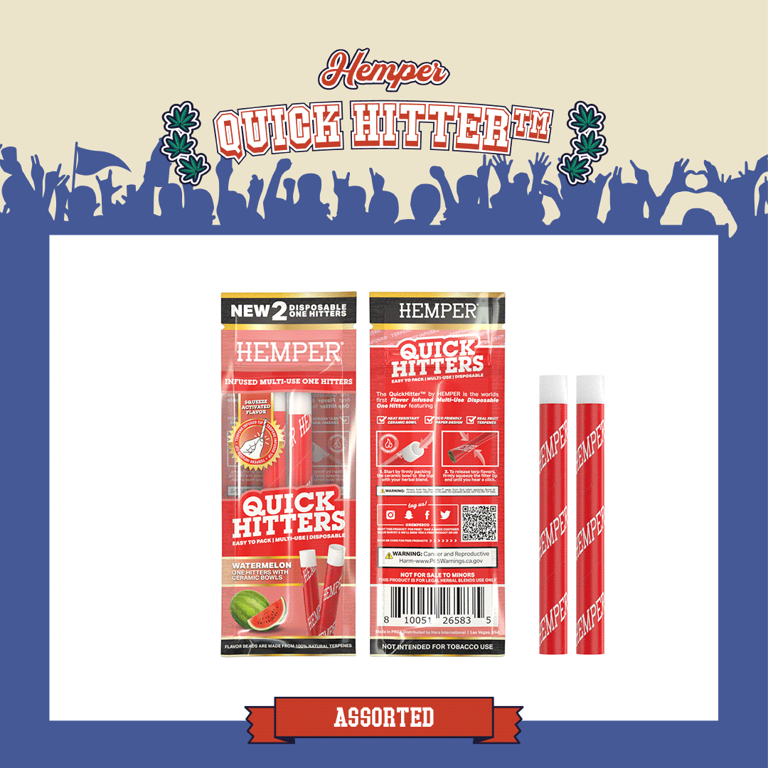 HEMPER Assorted Flavor Quick Hitters - Animated -