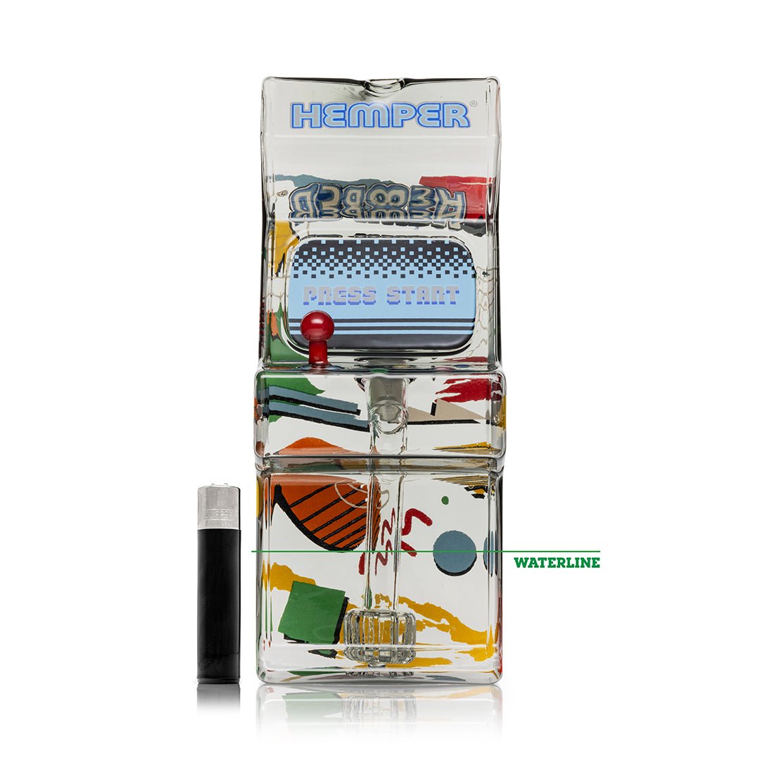 Totally Rad Arcade XL Bong - HEMPER -