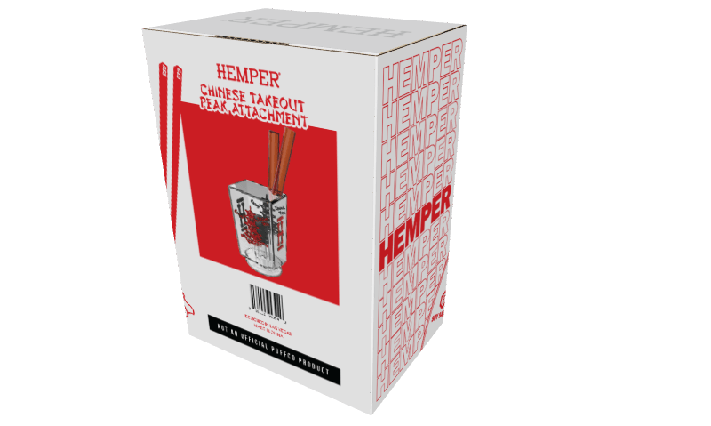 Chinese Takeout Puffco Peak Top - HEMPER -