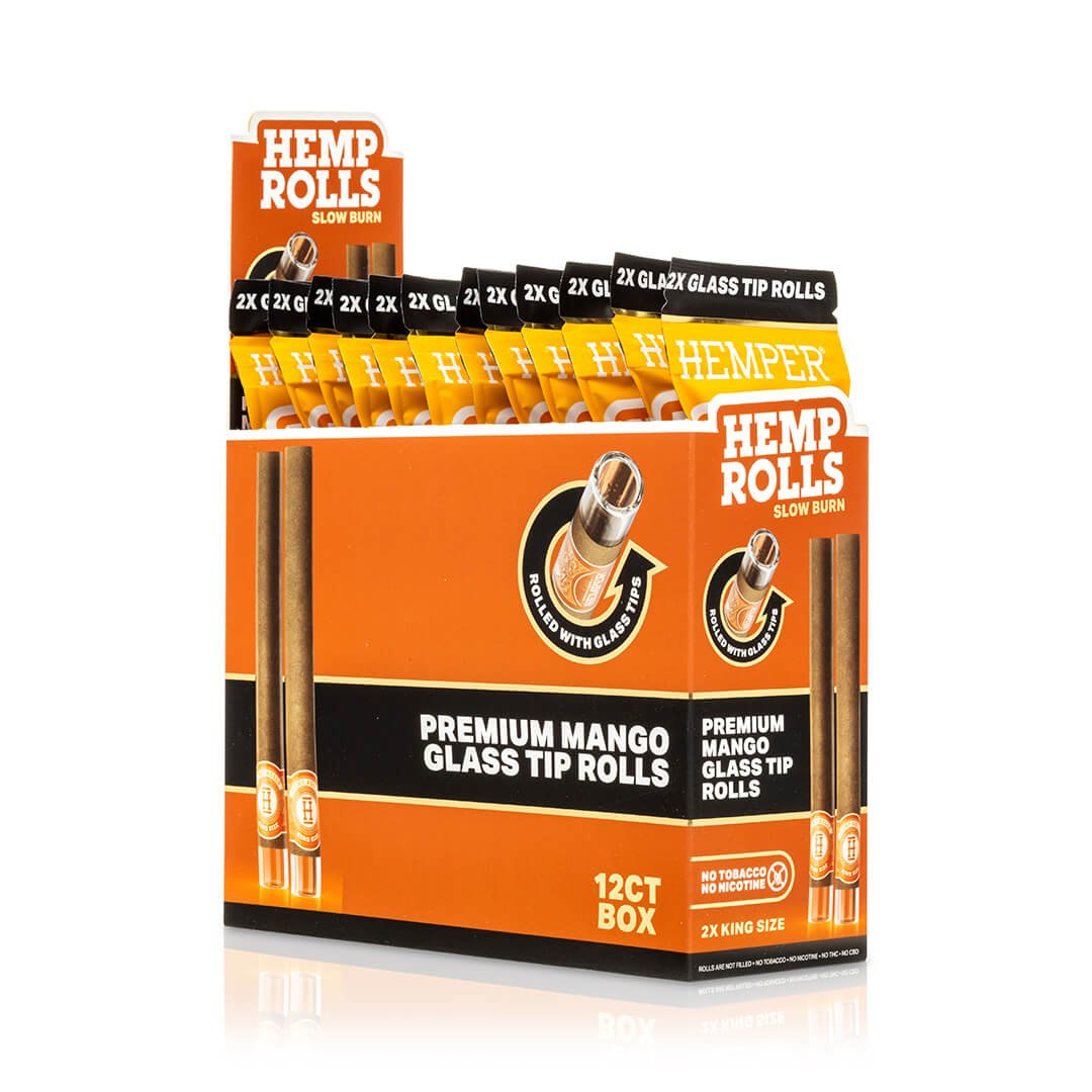 King Size Pre - Rolled Hemp Rolls - HEMPER -