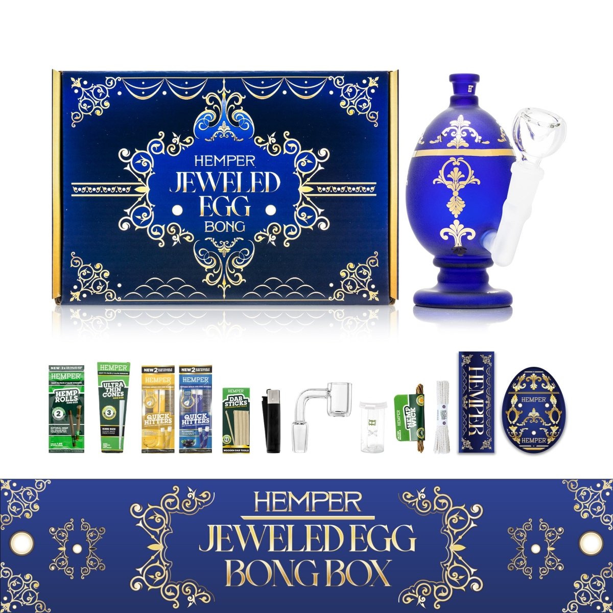 Jeweled Egg Bong Box - HEMPER -