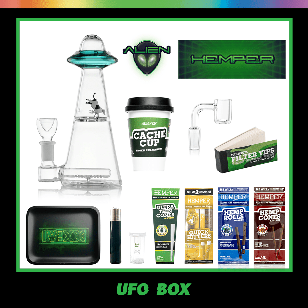 UFO Vortex Bong Box - HEMPER -