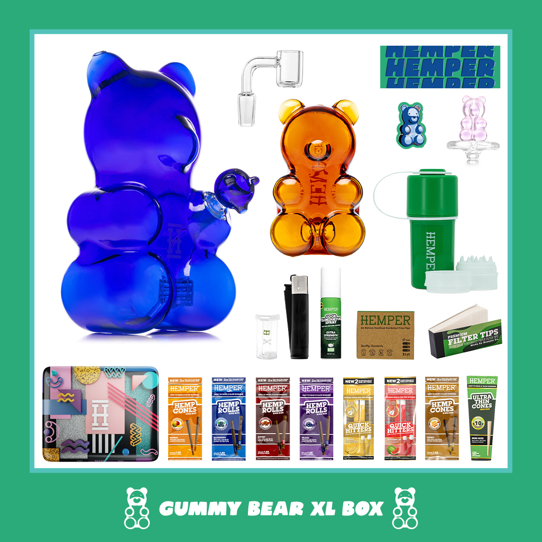 Gummy Bear XL Bong Box - HEMPER -