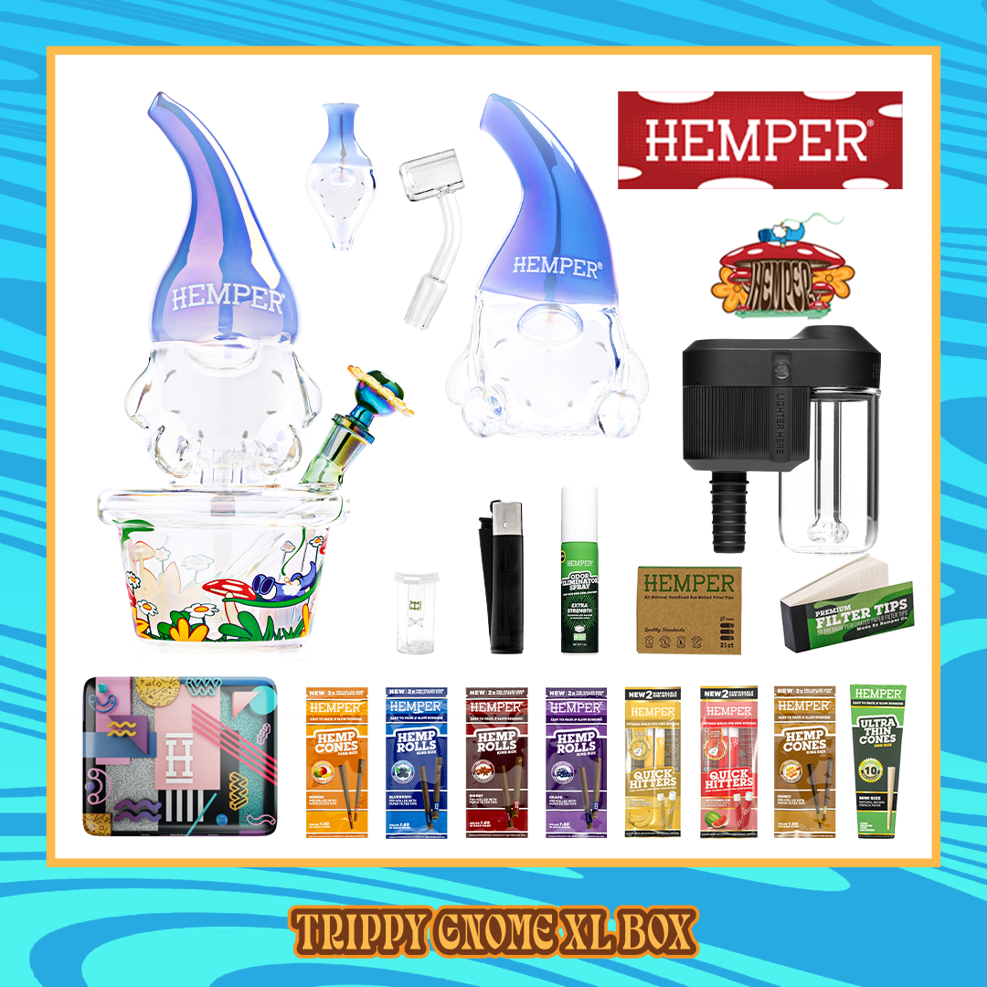 Trippy Gnome XL Bong Box HEMPER Trippy Gnome XL Bong Box HEMPER
