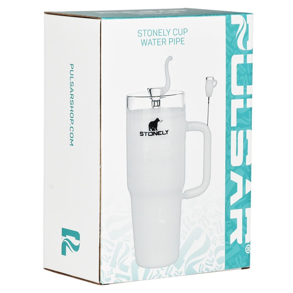 Pulsar Stonely Cup 8.5” Glass Bong - HEMPER -