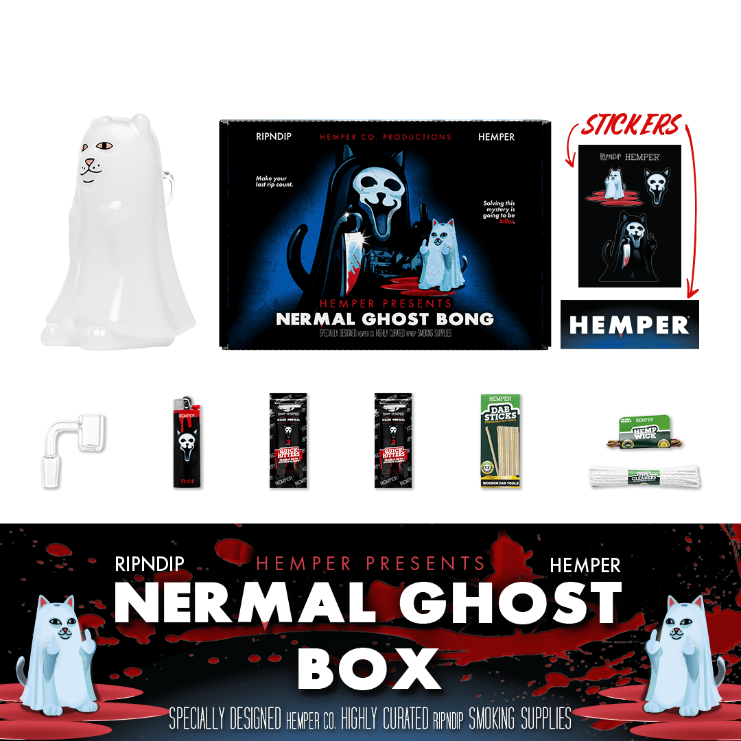 RIPNDIP x HEMPER - Killer Nermal Ghost Bong Box - HEMPER -