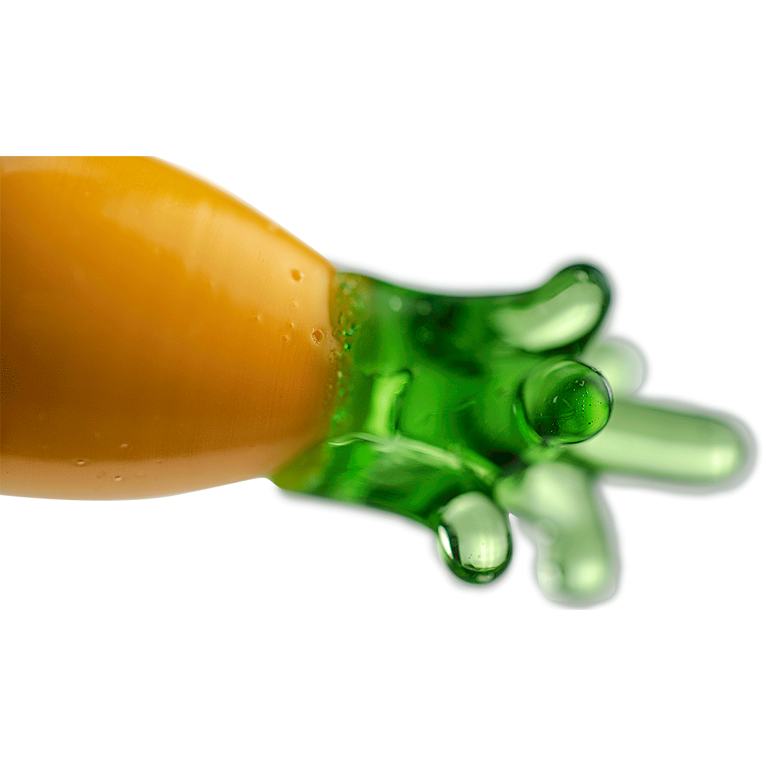 Pineapple Directional Glass Carb Cap - HEMPER -