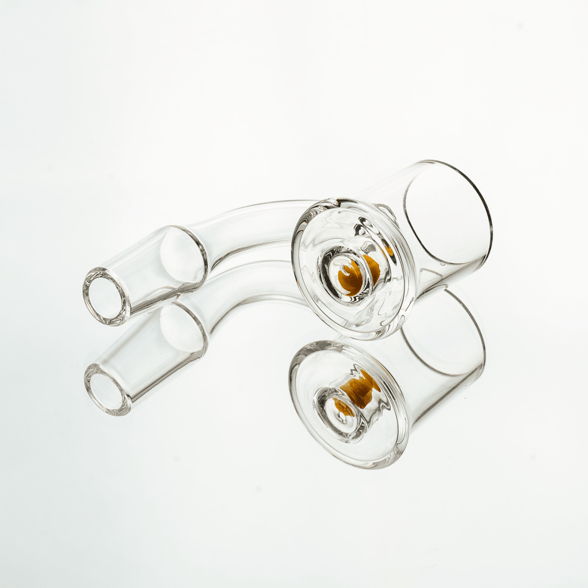 Thermochromic Core Reactor Quartz Banger | High Airflow | 14mm Male Joint | 25mm OD | 2mm Thickness - HEMPER -