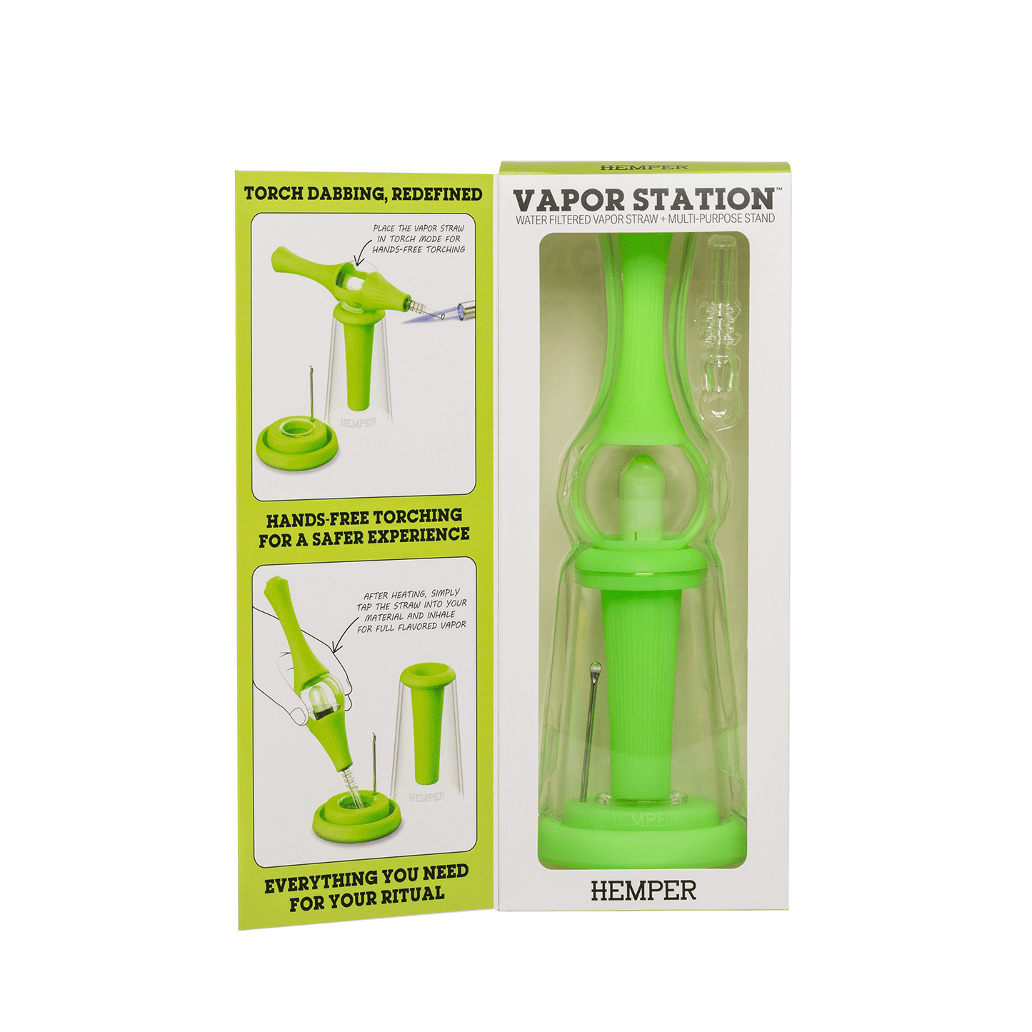 Vapor Station - Dab Straw Station & Bubbler -