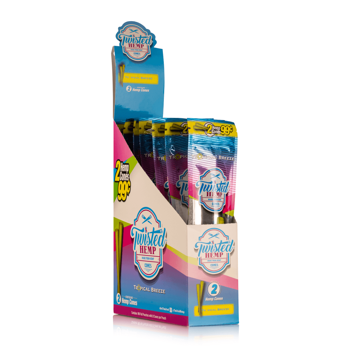 Twisted Hemp - Hemp Cones - HEMPER -