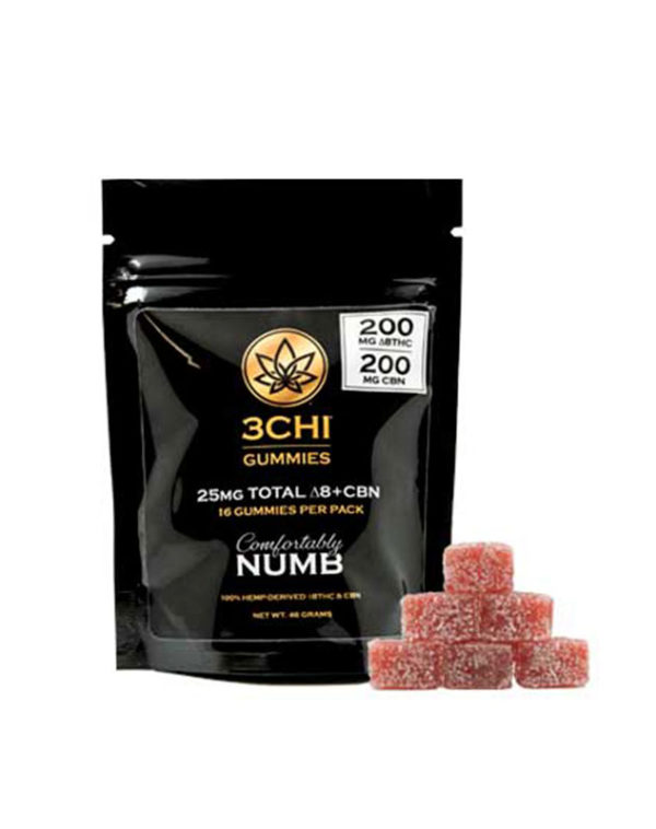 3Chi - Delta 8 THC:CBN Gummies | 25mg