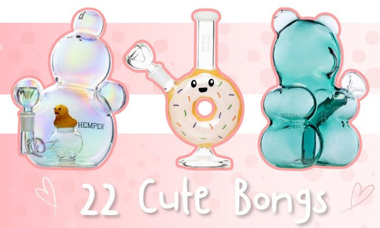 22 Adorably Cute Bongs You Can't Resist - HEMPER