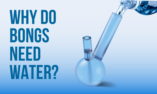 why water bongs need water
