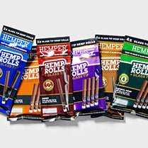 Hemp Rolls & Pre-Rolled Wraps - HEMPER