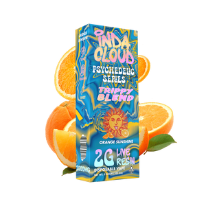 Indacloud - Orange Sunshine Live Resin 2 Gram Disposable Vape