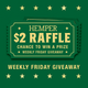 HEMPER Raffle Ticket