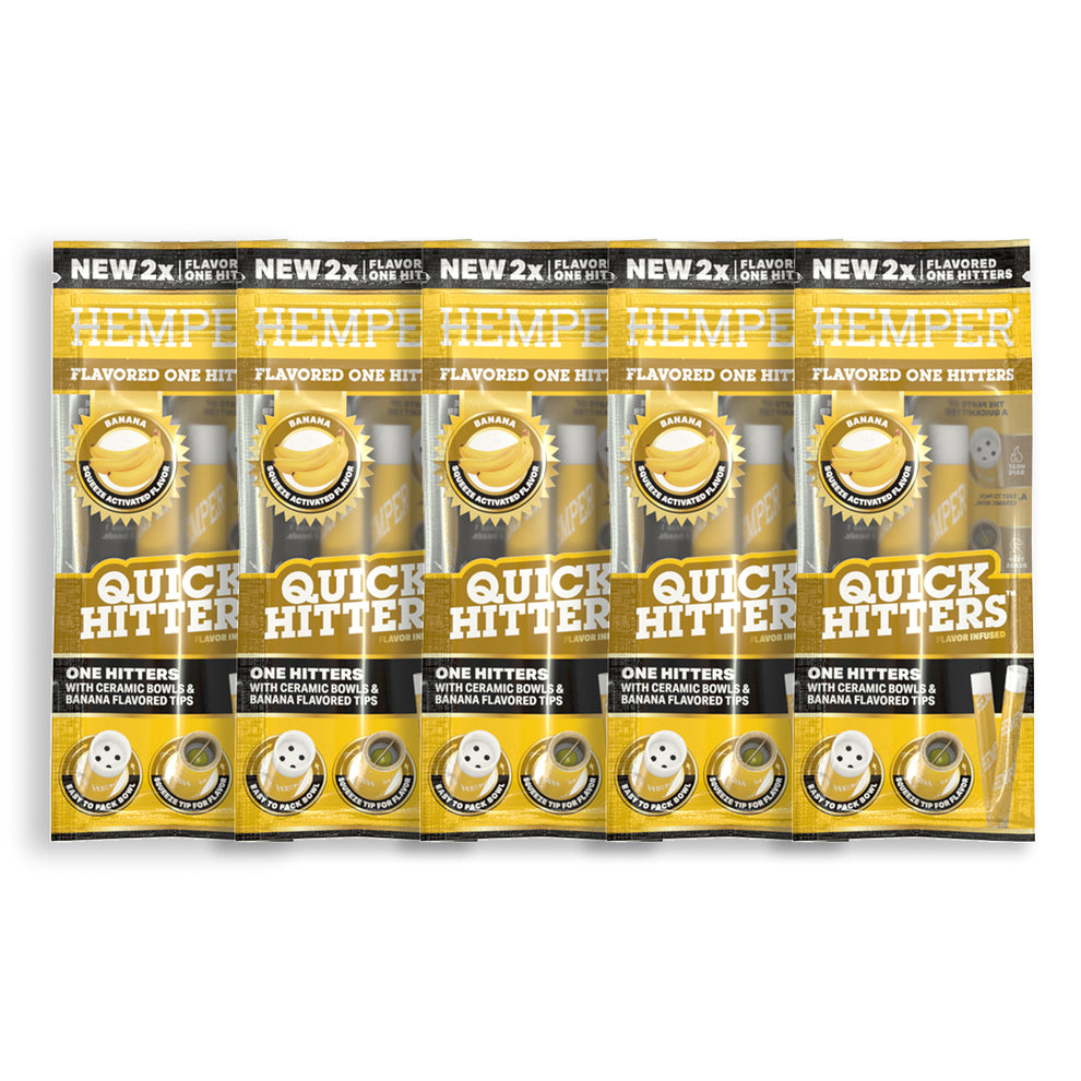 HEMPER Banana Flavored Quick Hitters - 5