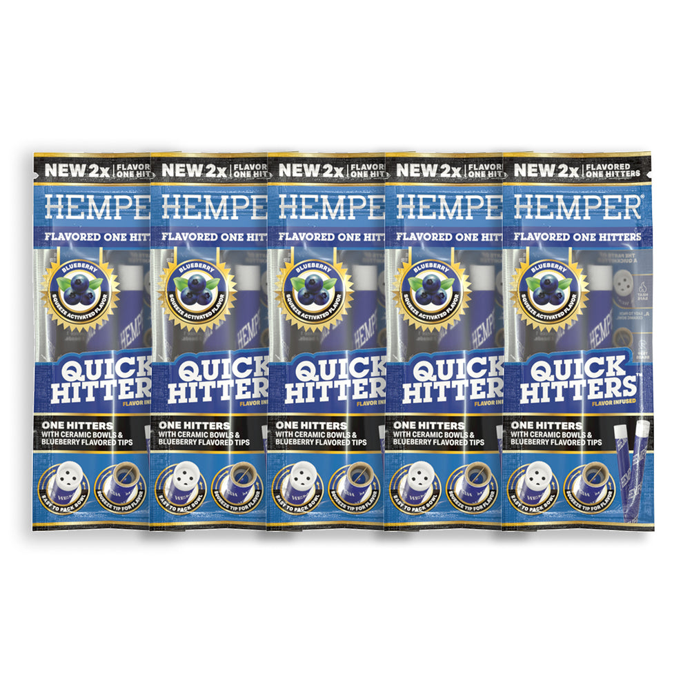 HEMPER Blueberry Flavored Quick Hitters - 5