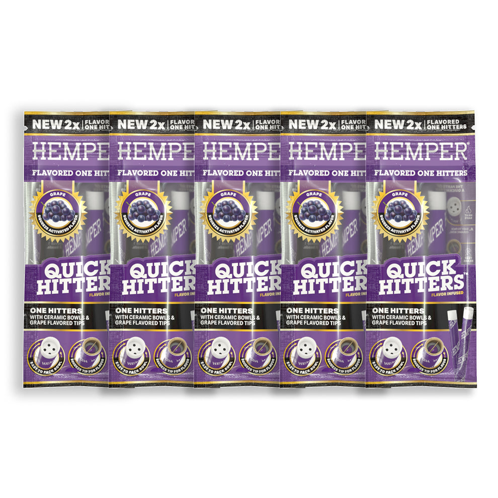 HEMPER Grape Flavored Quick Hitters - 5