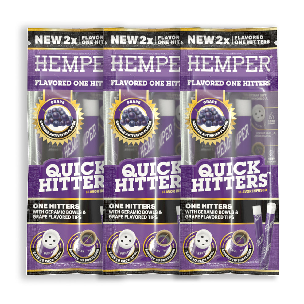 HEMPER Grape Flavored Quick Hitters - 4