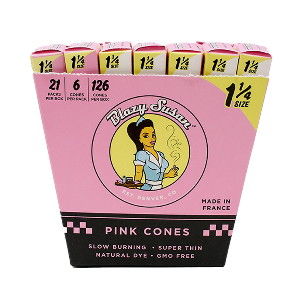 Blazy Susan Pink Cones - 3