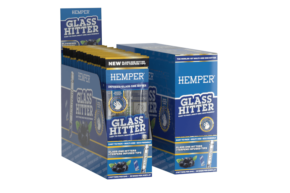 Glass Hitter - Flavored & Unflavored Glass One Hitters - HEMPER - 18