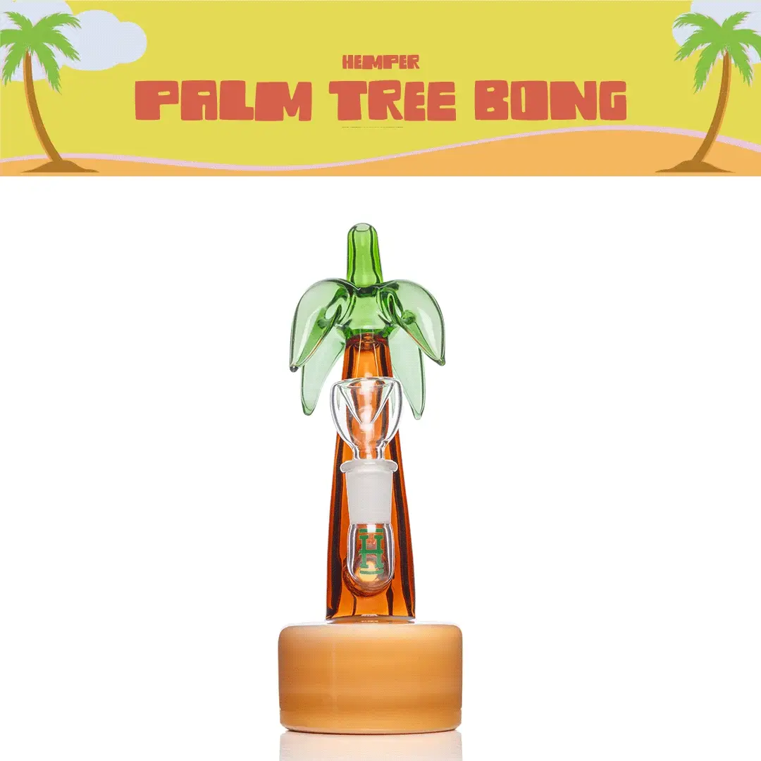 HEMPER - Palm Tree Bong | Beach Box