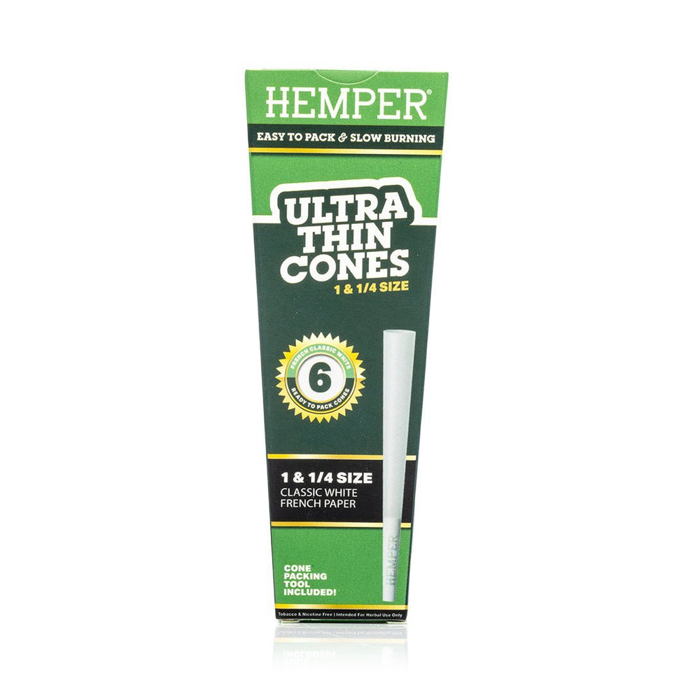 Ultra - Thin Pre - Rolled Cones - HEMPER - 6