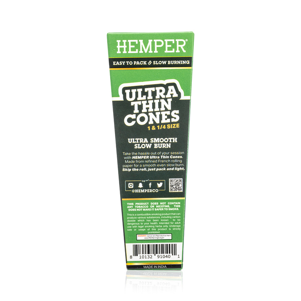 HEMPER 1 1/4 Size Ultra Thin Cones 6PK - 5