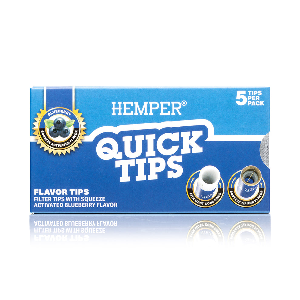 HEMPER Blueberry Flavored Filter Tips 5PK - 11