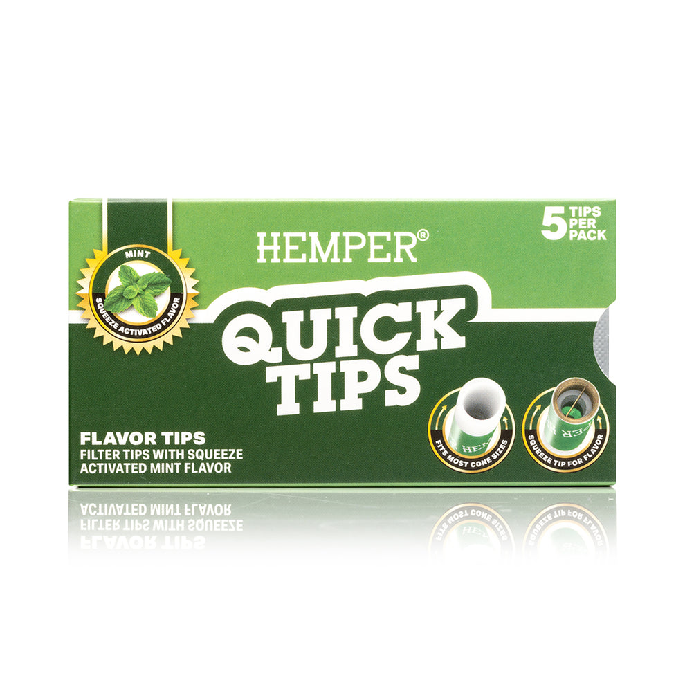 HEMPER Mint Flavored Filter Tips 5PK - 3