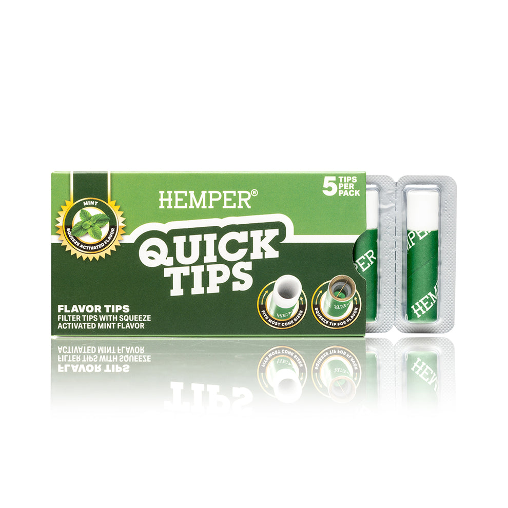HEMPER Mint Flavored Filter Tips 5PK - 2