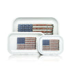 HEMPER Assorted Size America Lit Rolling Tray