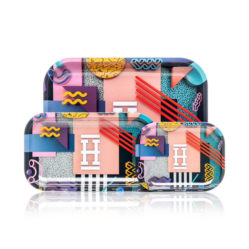 HEMPER Assorted Size Party Rolling Tray - 2