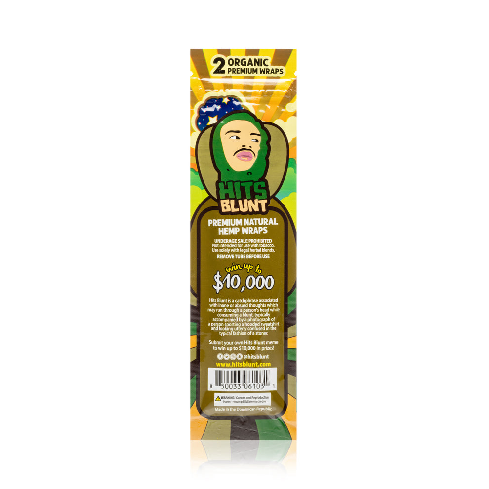 Hits Blunt Hemp Wraps - 2-Pack - 3