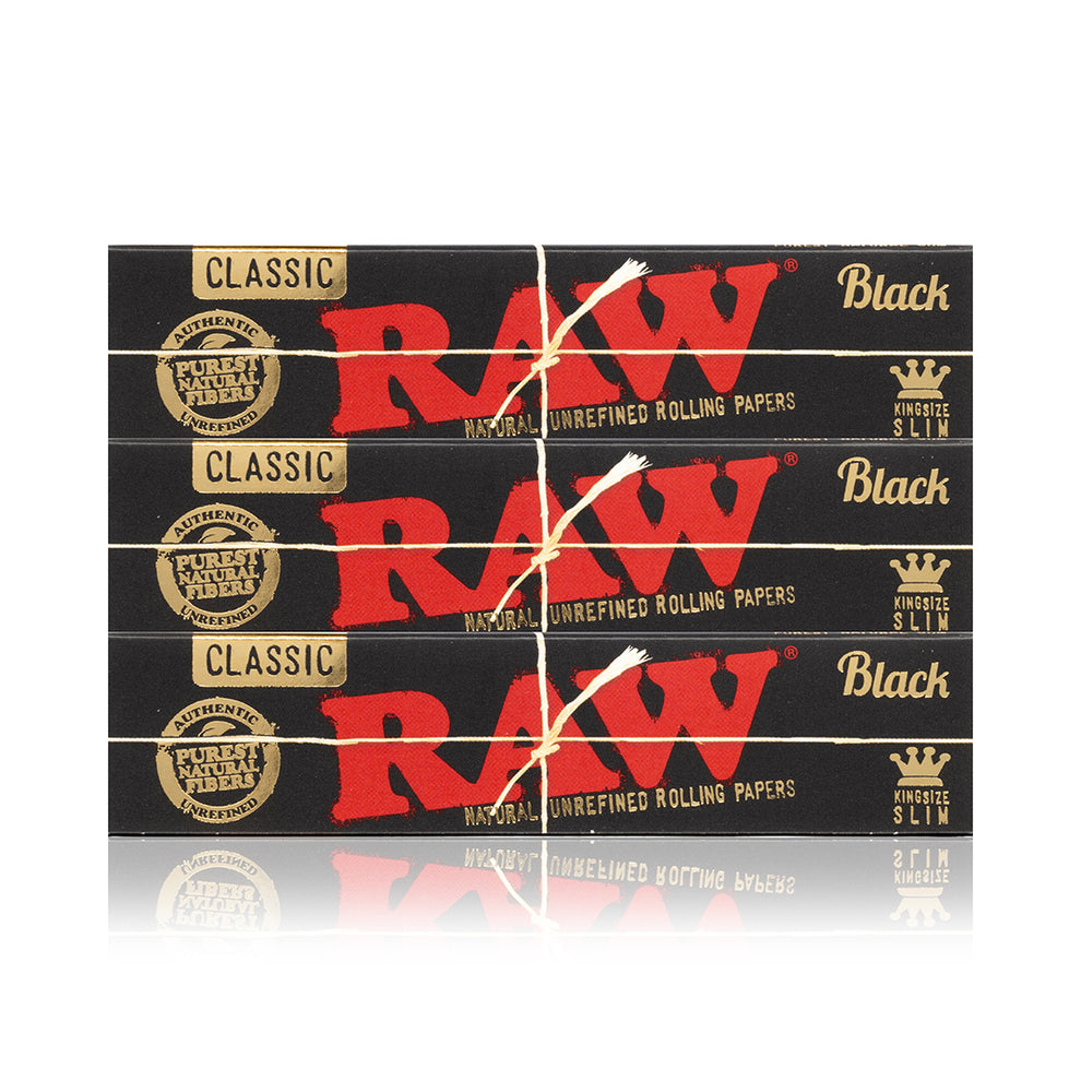 RAW - Black King Size Papers - 3