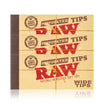 RAW - Wide Perforated Filter Tips Booklet 50ct