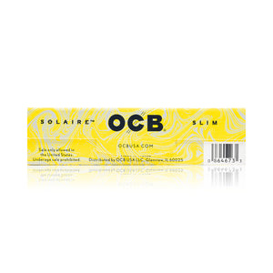 OCB - Solaire Slim Rolling Papers & Tips