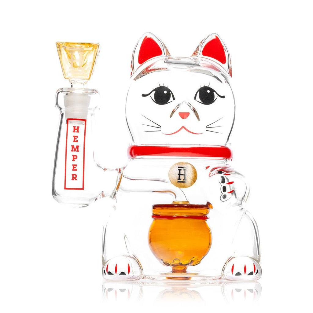 Lucky Cat XL Bong - HEMPER