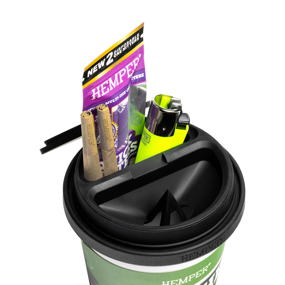 HEMPER Coffee Cup Odor Proof Car Ashtray - 7