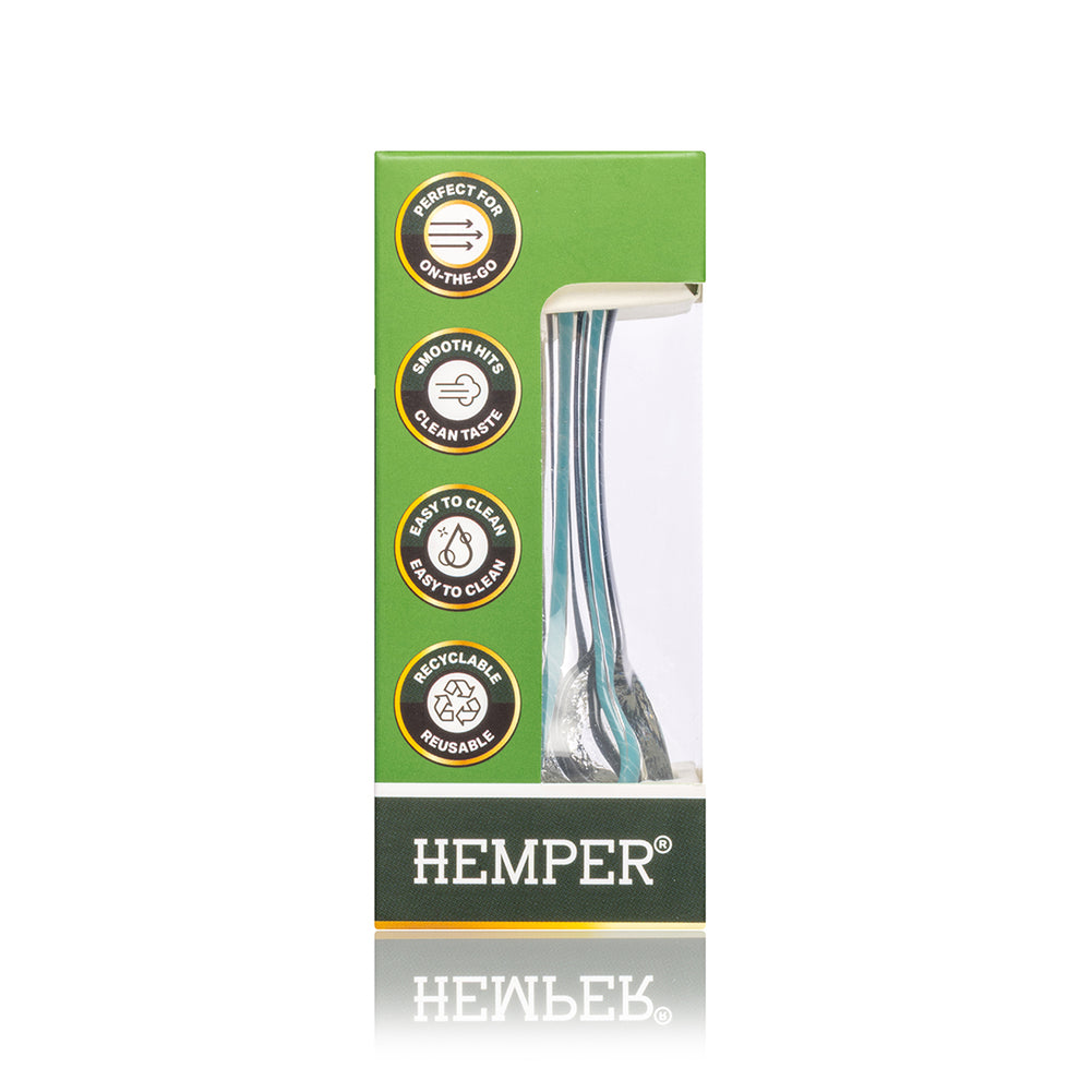 HEMPER Clear Mini Spoon Hand Pipe - 2