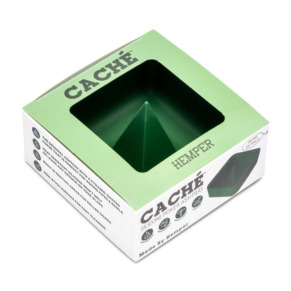 HEMPER Green Silicone Debowling Ashtray - 4