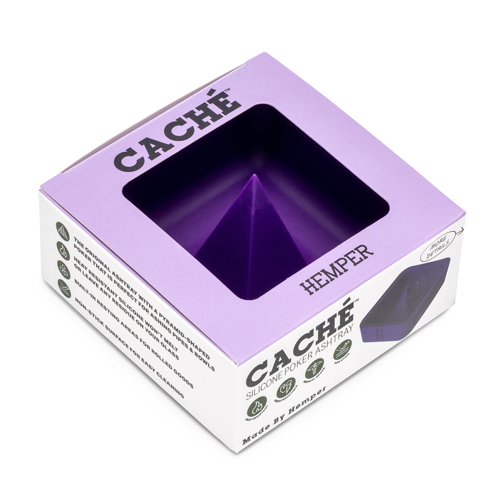 HEMPER Purple Silicone Debowling Ashtray - 9